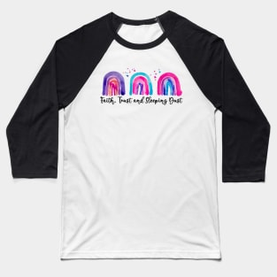 3 rainbow design Baseball T-Shirt